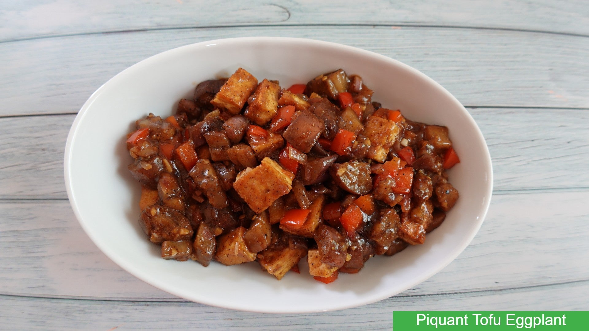 Piquant Tofu Eggplant
