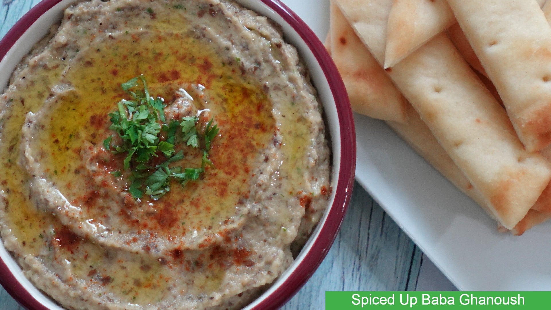 Spiced Up Baba Ghanoush