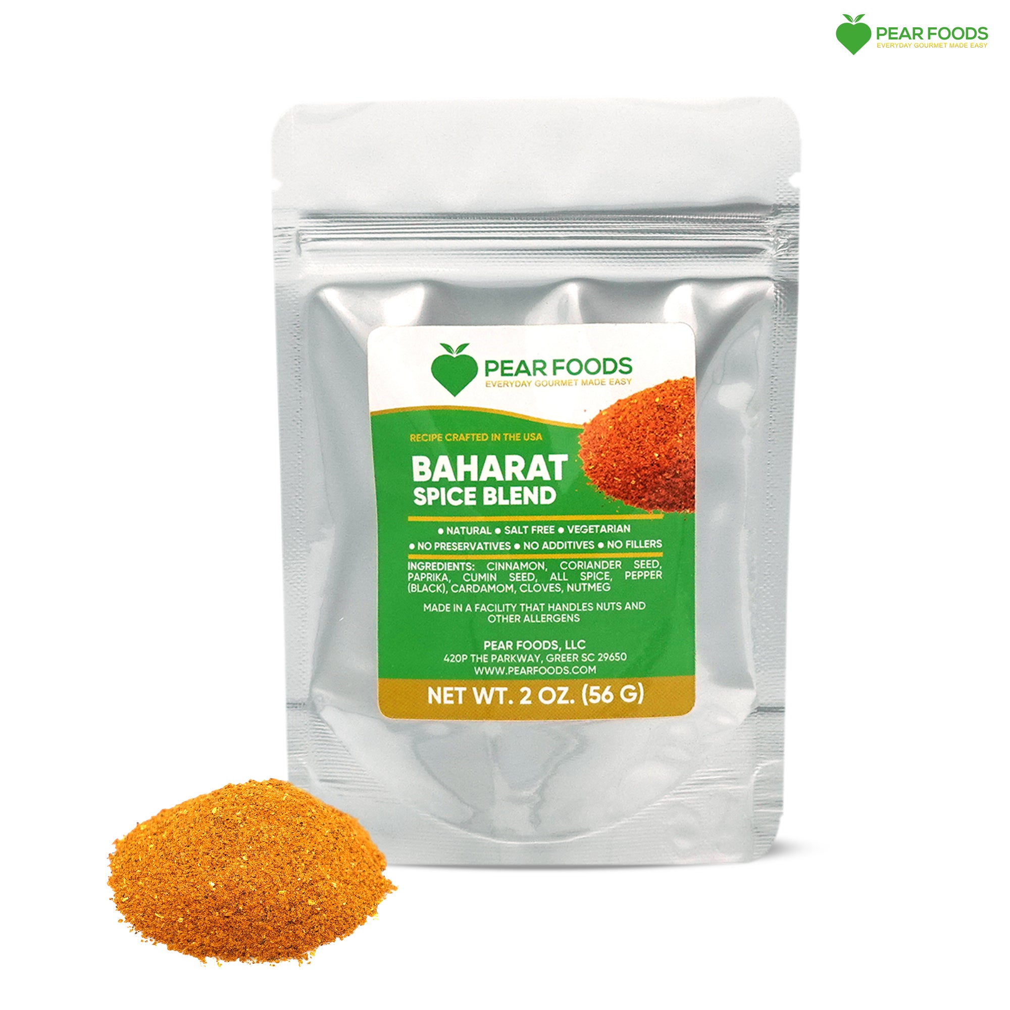 Baharat Spice Blend | Premium Fusion | Pear Foods