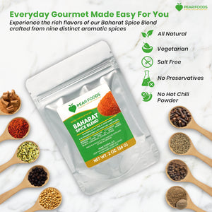 Baharat Spice Blend | Premium Fusion | Pear Foods